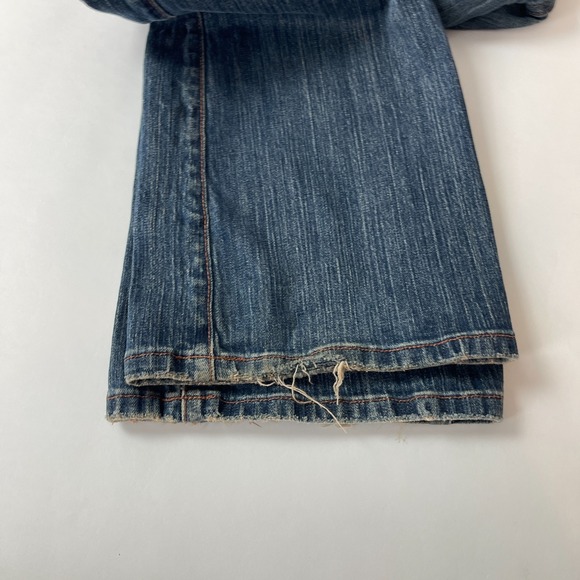 Abercrombie and Fit Jeans Womens 8 R Blue Madison Bootcut Medium Wash Y2K Boho - Picture 11 of 11